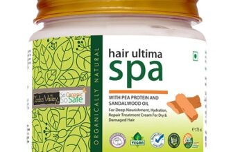 INDUS VALLEY 100% Organic Deep Nourishing Hair Ultima Spa For Dull and Damage Hair Treatment -175ml