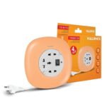 Halonix Triny Retractable Extension Cord with Universal Socket