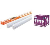 Halonix 20W Led batten tubelight (Pack of 2, cool day white) & Philips 9-Watts Multipack B22 LED Cool Day White LED Bulb, Pack of 4, (Ace Saver)