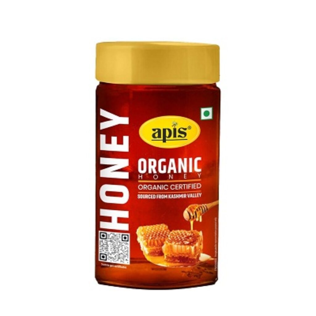 Apis Organic honey 450gm - Kashmir Certified Organic