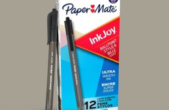 PAPER MATE INKJOY 100RT Retractable Ball Pen 12x Black