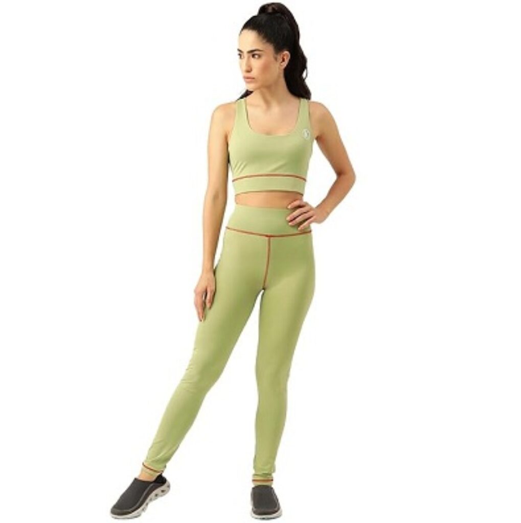 KOTTY Womens High Waist Gym wear Tracksuit