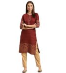 rangita Rayon Printed Straight Kurta with Pant| Kurta Set for Women