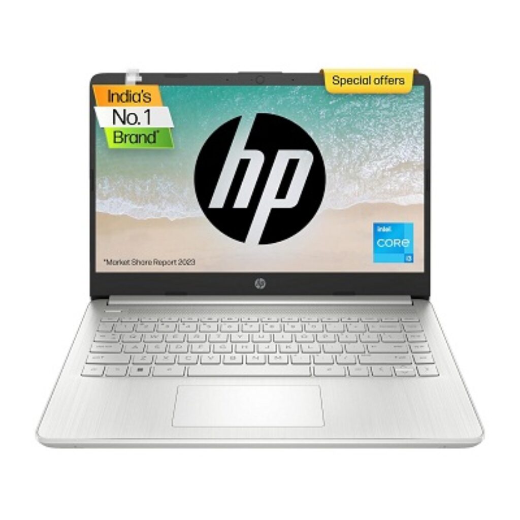 HP 14s, 11th Gen Intel Core i3-1115G4, 8GB RAM/256GB SSD 14-inch(35.6 cm) Micro-Edge