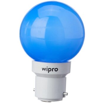 Wipro Safelite N10004 B22 0.5-Watt Led Night Lamp (Pack of 3, Blue)