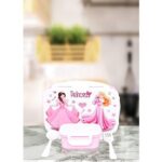 Entisia Princess Children Lunch Box - Plastic Leakproof Lunch Box