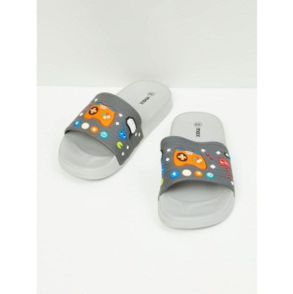 Max Boys Applique Sliders