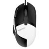 AmazonBasics Wired Gaming Mouse, 4000 DPI, Lightweight, 8 Programmable Buttons, 500 IPS High-Speed Tracking, 1.6m Length USB Cable, for Gaming PC, Computer, Laptop, Mac (Black)