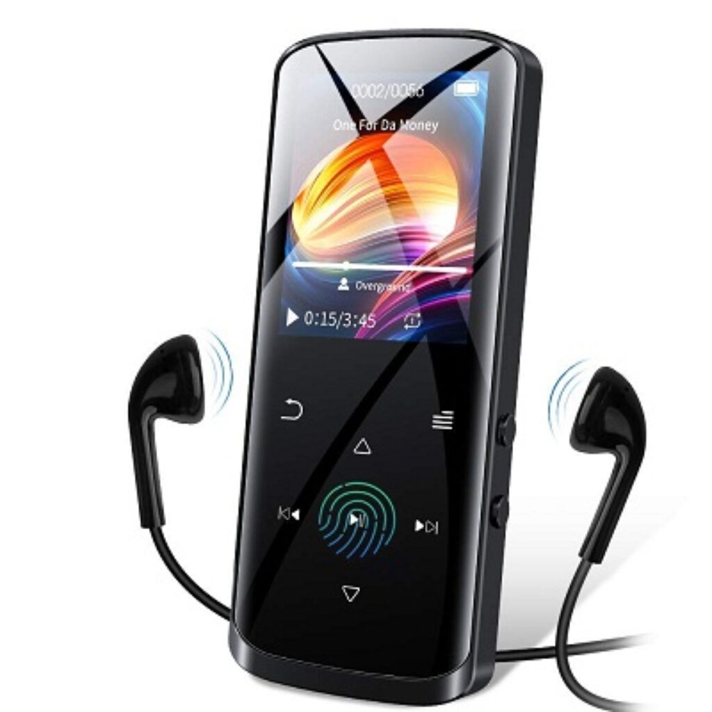 RUIZU D50 8GB MP3 Player, Bluetooth 5.0