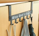 Nirency Multifunctional Heavy Duty Over Door Hook Hanger for Clothes