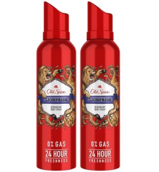 Old Spice Lionpride No Gas Deodorant Body Spray Perfume