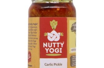 Nutty Yogi Garlic Pickle 200gm (Pack of 1)