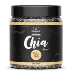 Organic Box Chia Seeds - 250g Jar - Superfood Rich in Omega-3