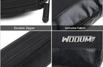 Wooum Wide-Opening Pencil Pen Case, Lightweight & Spacious Pencil Bag Pouch Box Organizer