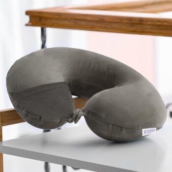 Sleepsia Neck Pillow for Travel, Travel Pillow for Airplane