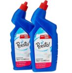 Amazon Brand - Presto! Disinfectant Toilet Cleaner, Rose - 1 L (Pack of 2)|Kills 99.9% Germs