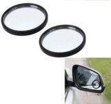 SARTE Blind Spot Mirror Round HD Glass Convex Wide Angle Rear View Side Mirror For All Universal Vehicles Car, Truck, Suv (Pack of 2)