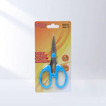 Bambalio 5" Soft Comfort Grip Multipurpose Scissors Pack Of 3