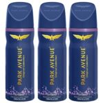 Park Avenue Storm Deodorant For Men, 150ml/100g (Pack of 3)