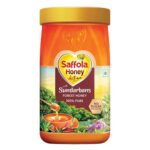 Saffola Honey Active, Made with Sundarban Forest Honey, 100% Pure Honey, No sugar adulteration, 1Kg