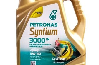 PETRONAS SYNTIUM 3000 5W30 API SN PLUS AMG -3.5L(pack of 1)
