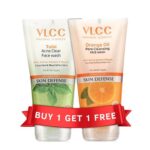 VLCC Tulsi Acne Clear Face Wash with FREE Orange Oil Pore Cleansing Face Wash