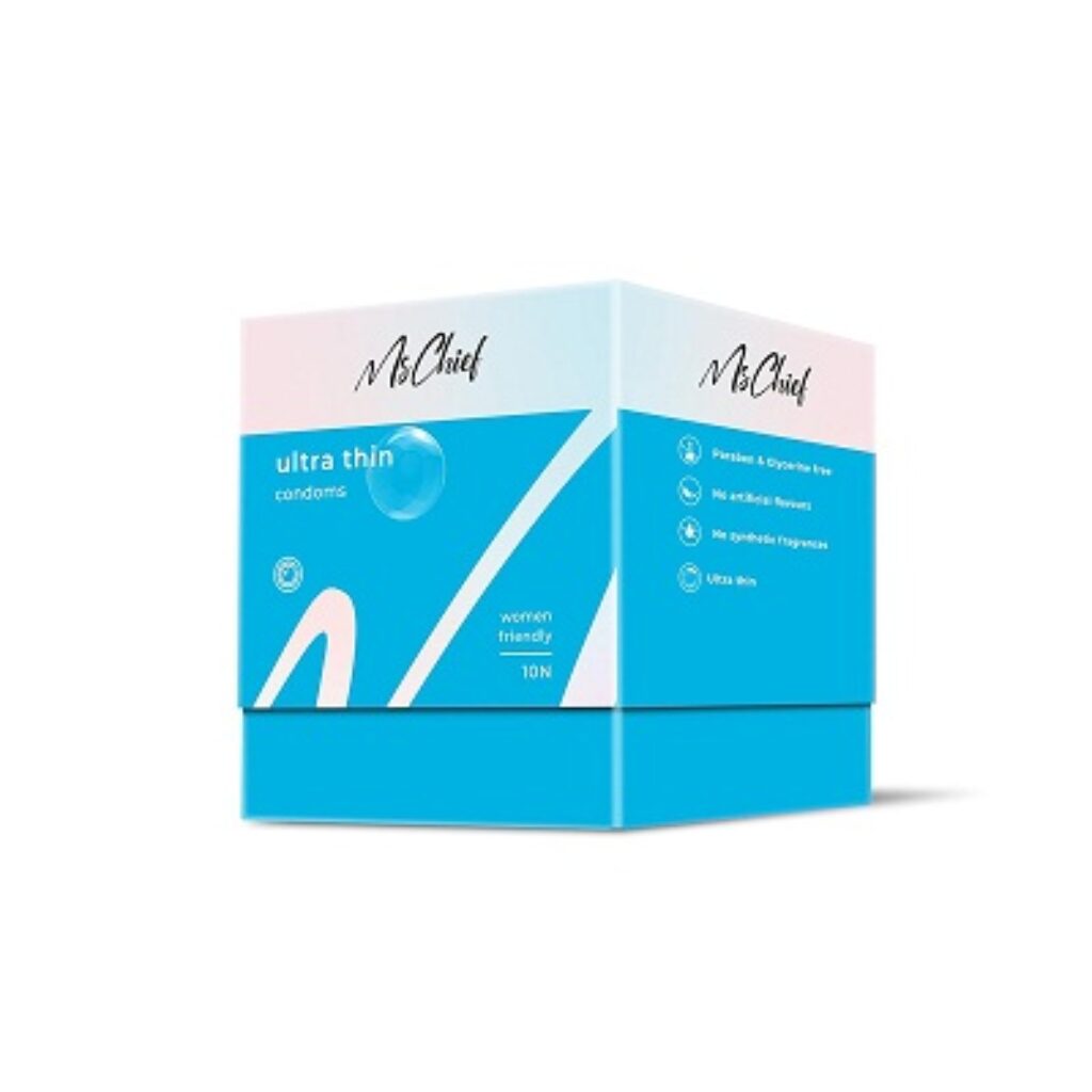 MsChief Ultra-thin Women Friendly Safe for Skin Condom | 10's