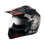 Vega Off Road Gangster ISI Certified Gloss Finish Full Face Dual