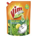 Vim Dishwash Anti Bac Liquid, Neem, 2 Ltr