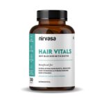 Nirvasa Hair Vitals DHT Blocker with Biotin Tablets- Hair Suppliment with Beta-Sitosterol | Hair Vitamins for Men & Women - 30 Tablets