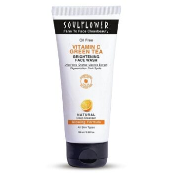 Soulflower Vitamin C Face Wash for Glowing Skin