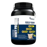 Whey Protein Vanilla Flavour 1kg with Added BCAA (Sugar Free)