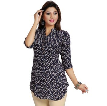 ALC Creation Women's Crepe A-Line Kurta