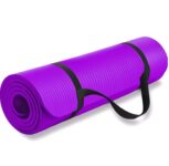 LAKCY ®Yoga mat for Women and Men made with Large in Size and free carry
