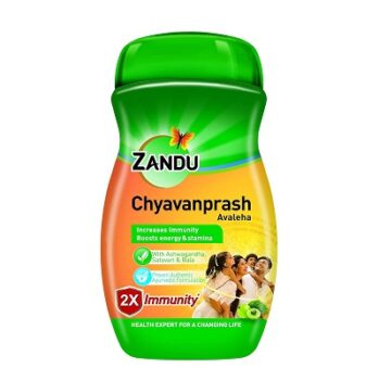 Zandu Chyavanprash Avaleha - Pack of 900g, 2X Immunity, Ayurvedic chyawanprash to build Strength and Stamina