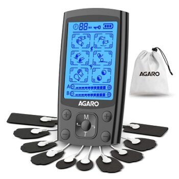 AGARO Dual Channel TENS Massager TM2421 24 Modes, 20 Intensity Levels