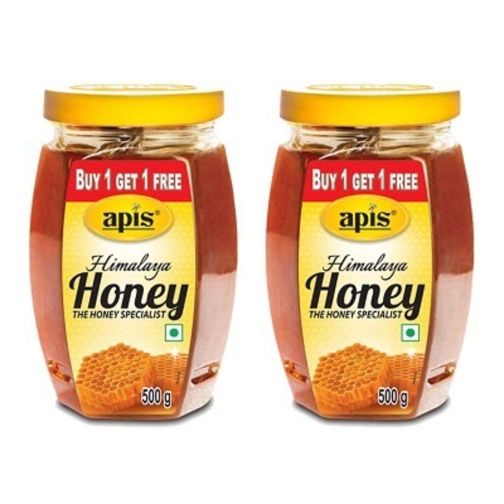 Apis Himalaya Honey, 500g (Buy 1 Get 1 Free)