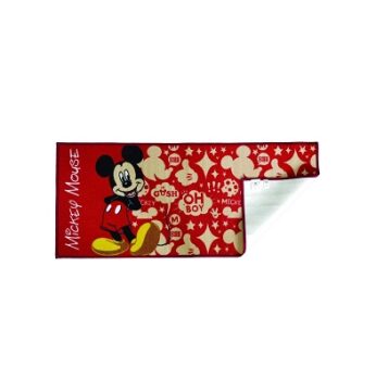 Athom Living Disney Mickey Mouse Polyester Runner Carpet - 24x54, Red