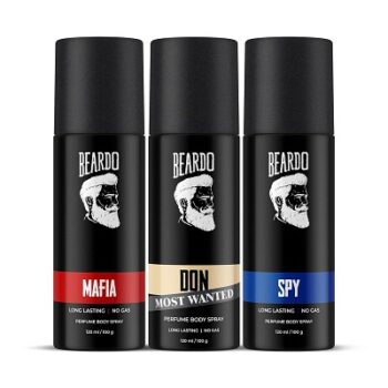Beardo Deodorant Body Spray Set For Men
