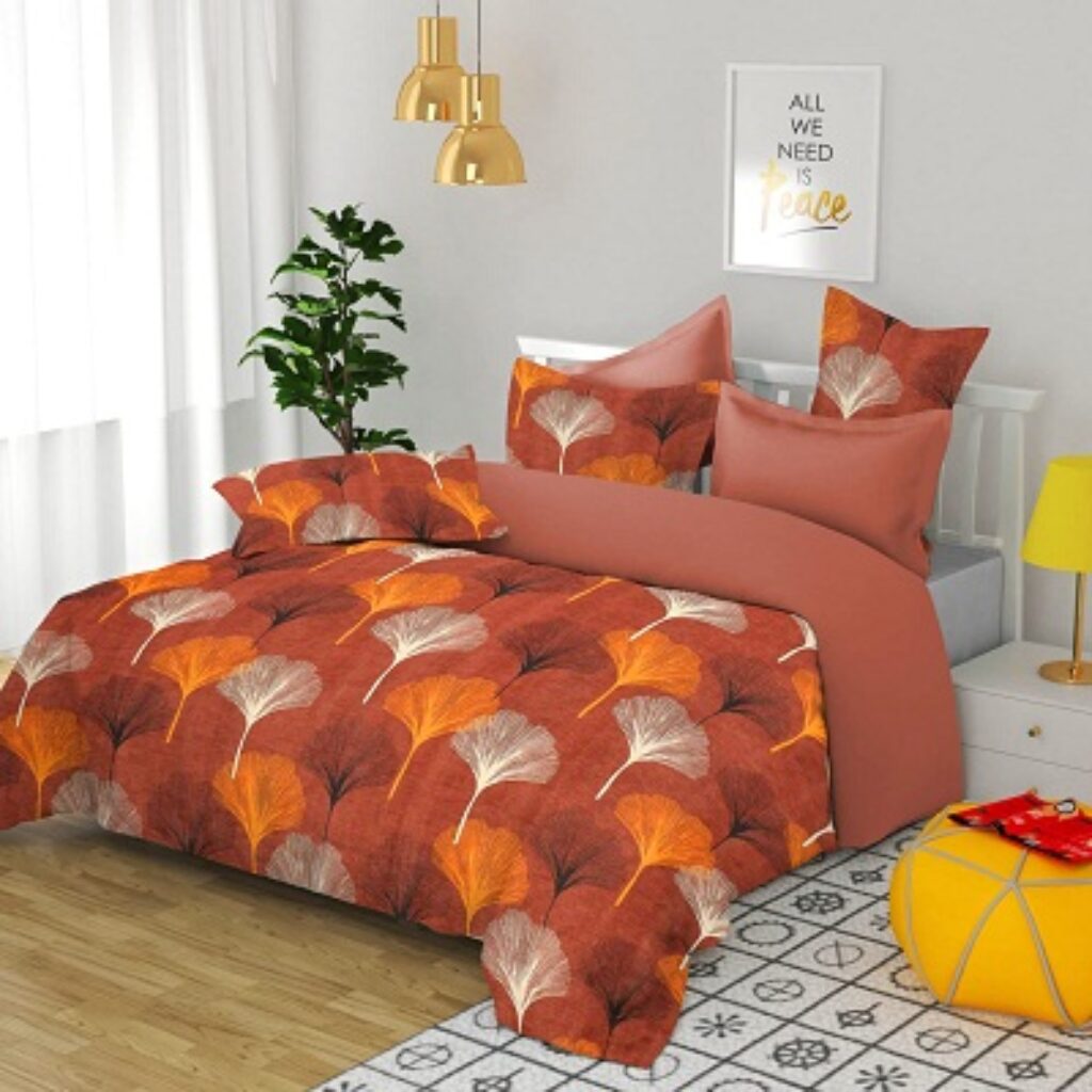 BSB HOME Premium Double Bedsheet with 2 Pillow Covers