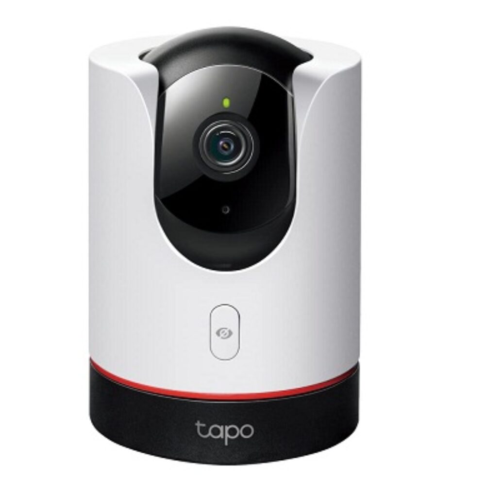 TP-Link Tapo C225 4MP 2K QHD 1440p Pan/Tilt WiFi SecuritySmart AI Camera