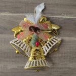 Christmas Tree Decorations Items for Home, Xmas Hanging Half Jingle Bells