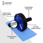 Cockatoo ECO Ab Roller||Ab workout equipment With Knee Mat