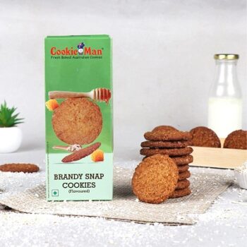 CookieMan Brandy Snap - Oats & Coconut Cookies - 120g
