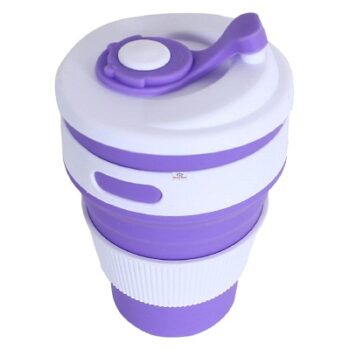 Heart Home Collapsible Coffee Cup|Silicone Portable Travel Coffee Mug