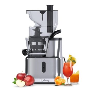 Lifelong LLSJ02 Cold Press whole Slow Juicer All-in-1 Fruit & Vegetable Juicer