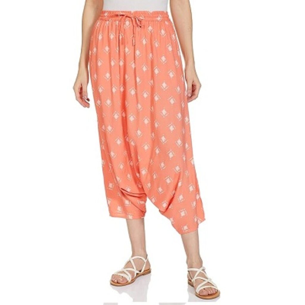 Amazon Brand - Myx Women's Loose Fit Dhoti Pant in Rayon