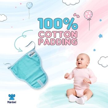 MARIBEL Baby's Cotton Cloth Diapers/Langot Double Layer U Shaped