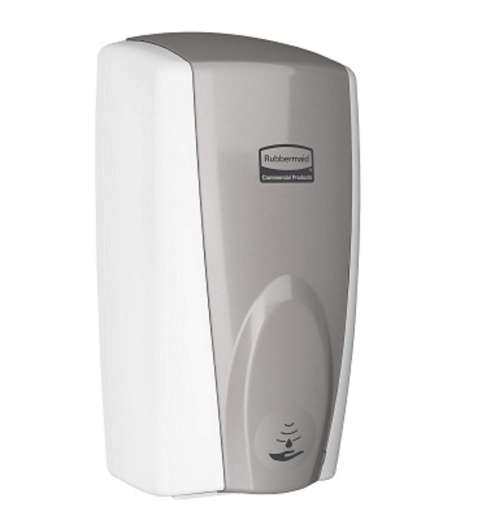 Rubbermaid FG750140 AutoFoam Dispenser, White/Grey Pearl, 5.25" x 2.047" x 2.047"