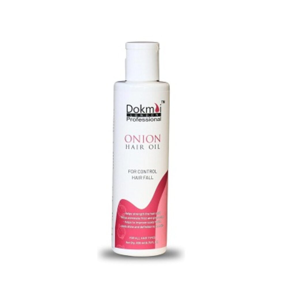 Dokmai London Onion Hair Oil for Hair Growth and Hair Fall Control